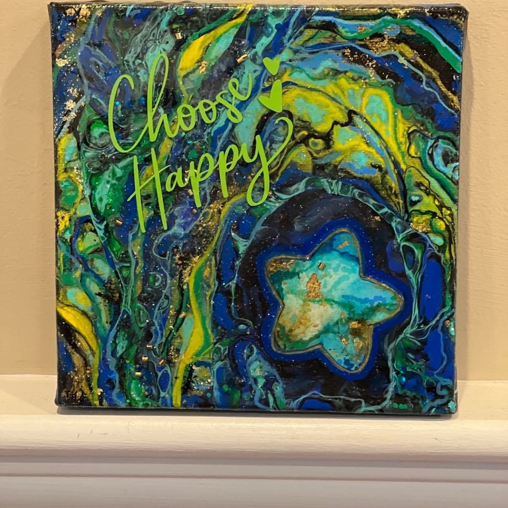 Colorful Abstract Canvas Art